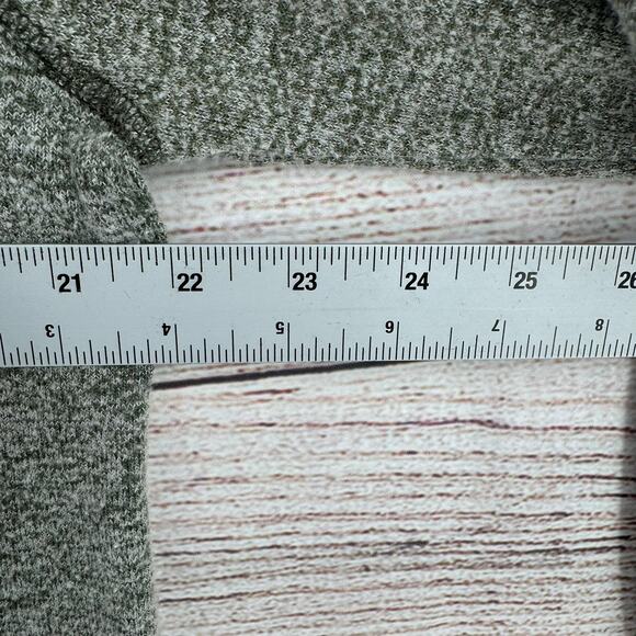 Saturday Sunday Anthropologie Cold Shoulder Sweater Womens XL Heathered Gray - Picture 11 of 13